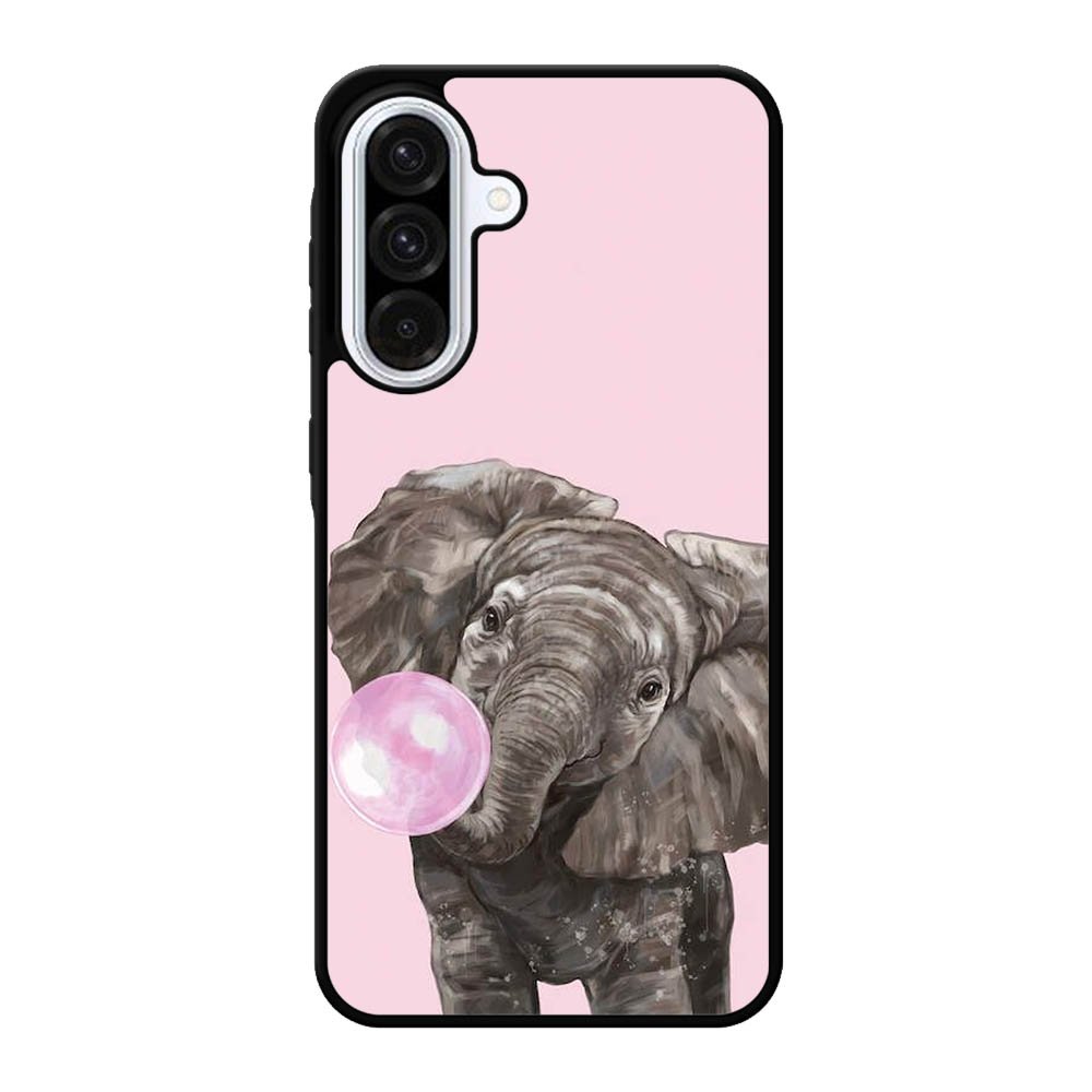 Bubble Gum Elephant Samsung Galaxy A56 Case DC0313