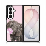 Bubble Gum Elephant Samsung Galaxy Z Fold 8 Ultra Case
