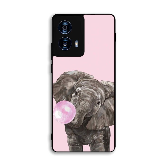 Bubble Gum Elephant Motorola Moto G Power 5G 2024 Case DC1071