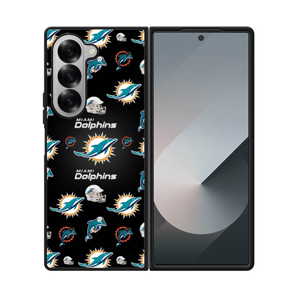 miami dolphins 2nd Samsung Galaxy Z Fold 7 5G Case