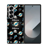 miami dolphins 2nd Samsung Galaxy Z Fold 7 5G Case