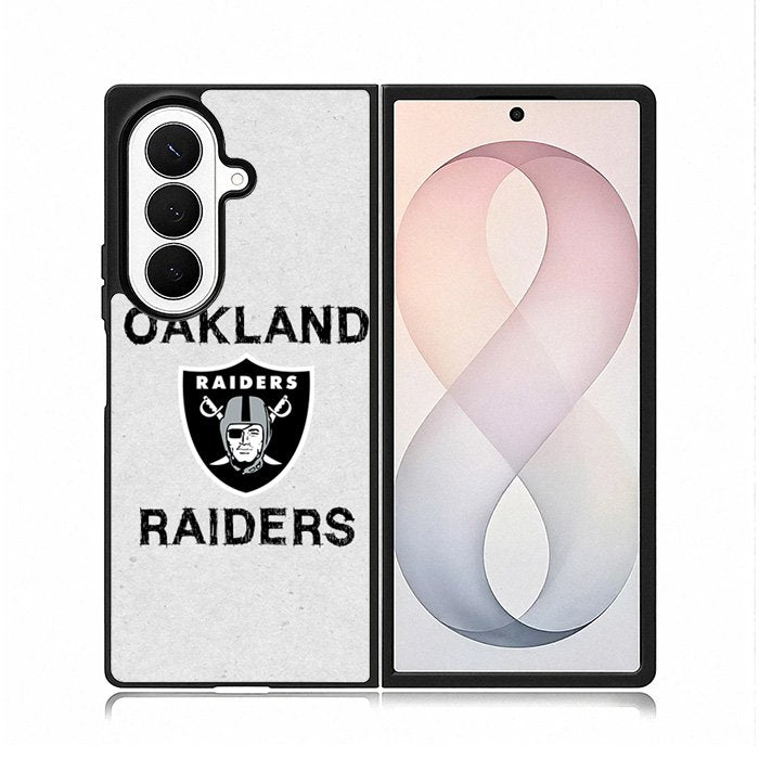 Oakland Raiders Samsung Galaxy Z Fold 8 Ultra Case DC1316