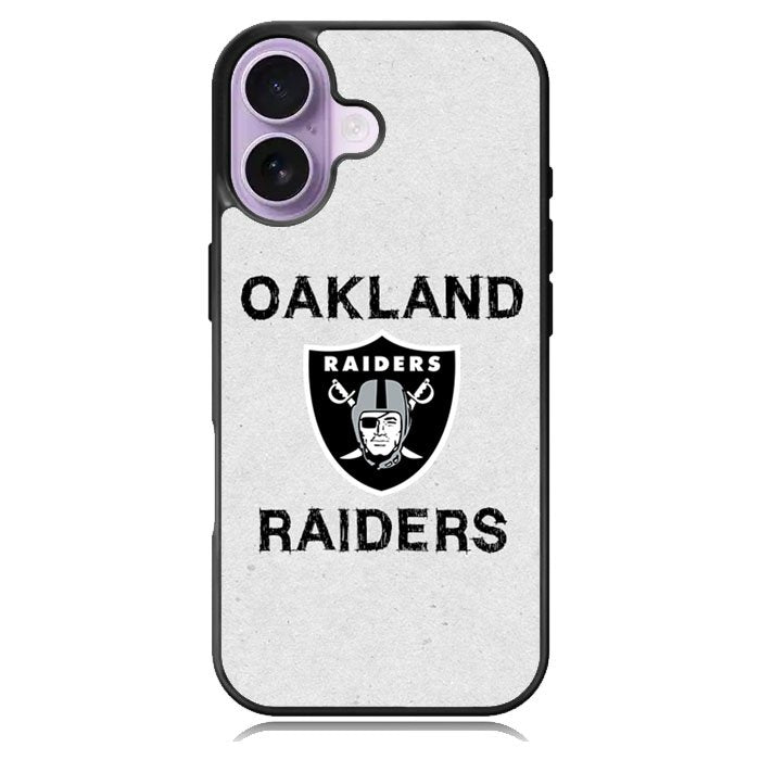Oakland Raiders iPhone 16 Plus Case DC1316