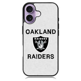 Oakland Raiders iPhone 16 Case DC1316