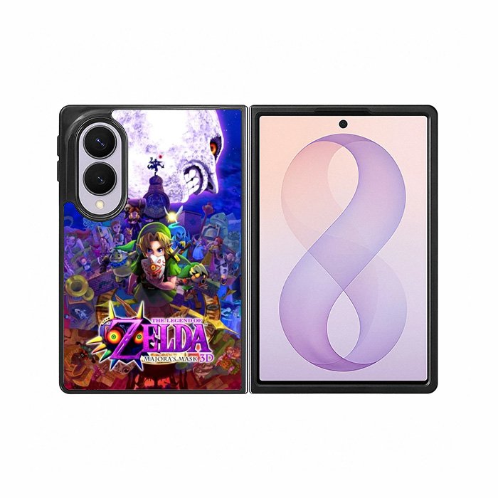 Zelda Majoras Mask W Samsung Galaxy Z Fold 8 Case