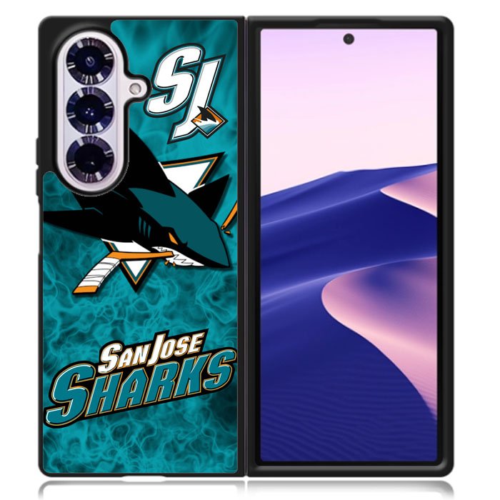 San Jose Sharks Samsung Galaxy Z Fold 7 Case DC1625