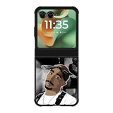 Tupac Shakur collage Motorola Moto RAZR 2025 Case