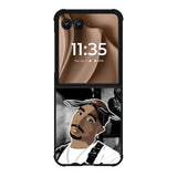 Tupac Shakur collage Motorola Moto RAZR Plus 2025 Case