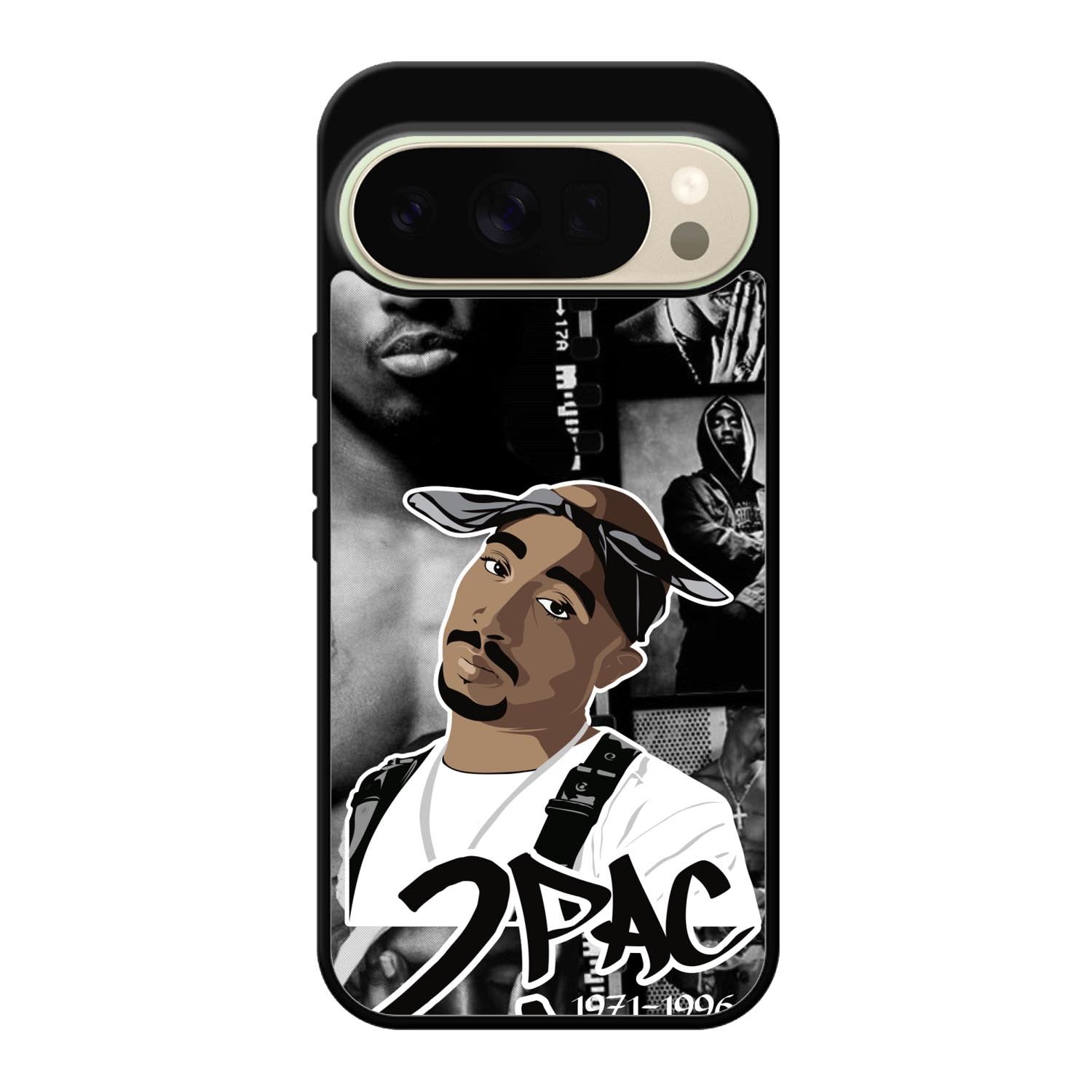 Tupac Shakur collage Google Pixel 10 Pro Case