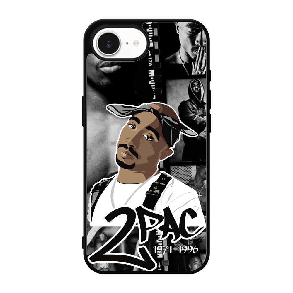 Tupac Shakur collage iPhone 17e Case