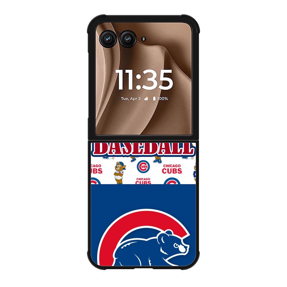 Cubs Baseball Motorola Moto RAZR Plus 2025 Case