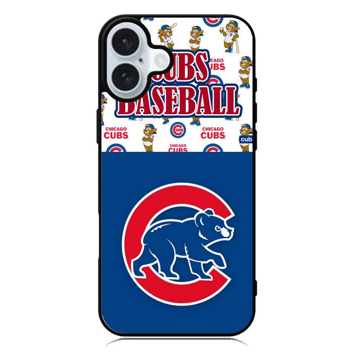 Cubs Baseball iPhone 16 Case