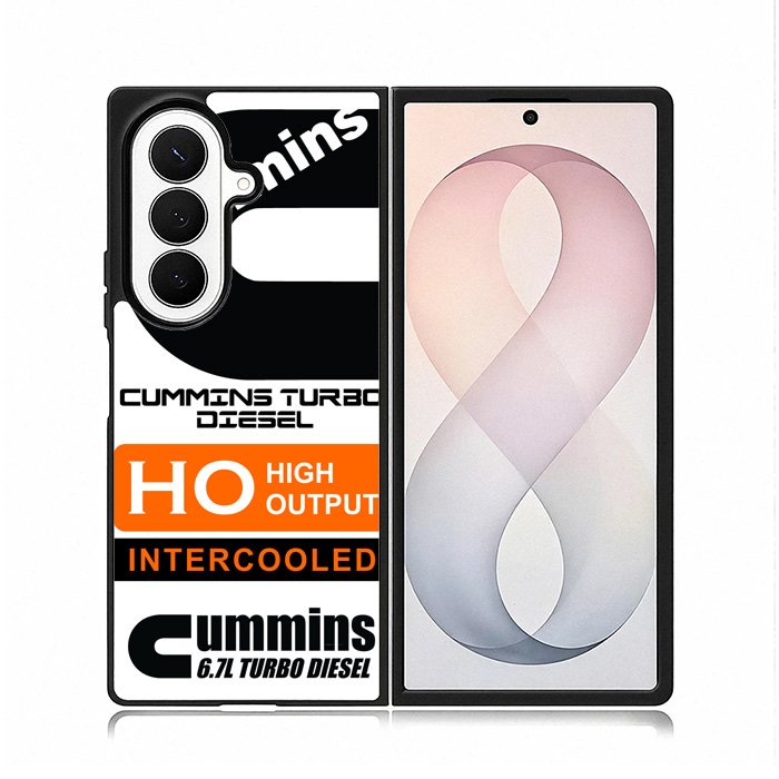 Dodge Cummins Turbo Diesel Case Samsung Galaxy Z Fold 8 Ultra Case DC0536