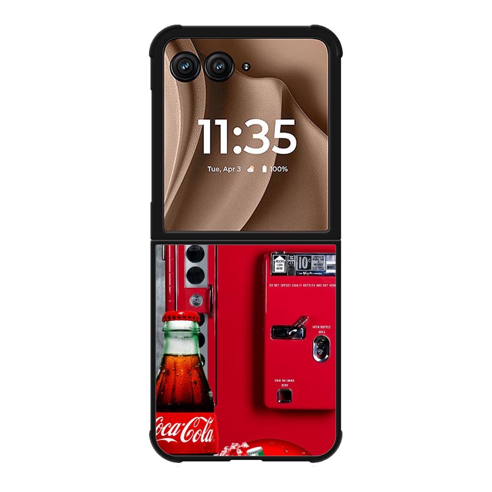 Coca-Cola Vending Machine 2nd Motorola Moto RAZR Plus 2025 Case