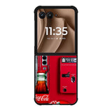 Coca-Cola Vending Machine 2nd Motorola Moto RAZR Plus 2025 Case
