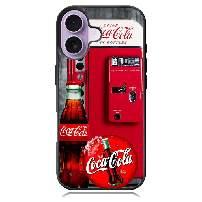 Coca-Cola Vending Machine iPhone 16 Case DC0374