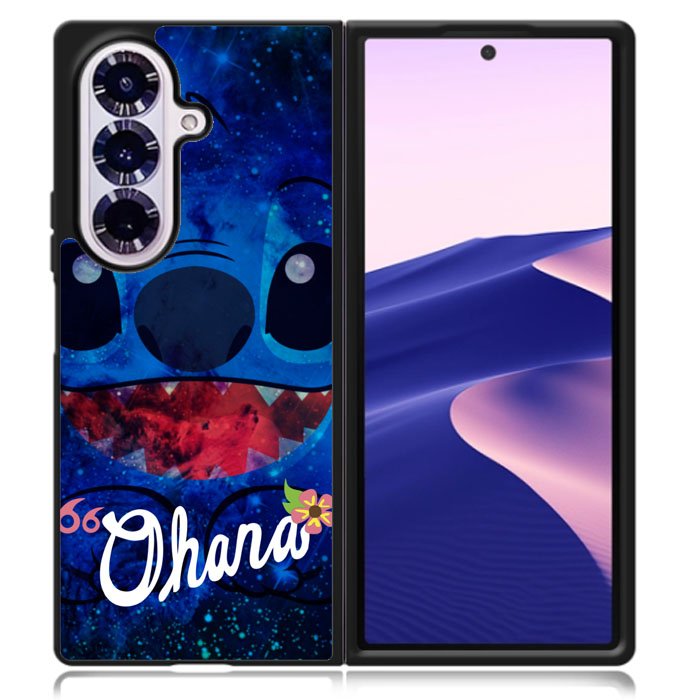 Stitch Ohana Samsung Galaxy Z Fold 7 Case DC1781