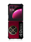San Francisco 49Ers 3rd Motorola Moto Razr Plus 2023 , Moto Razr+ 2023 Case