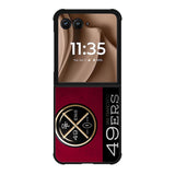 San Francisco 49Ers 3rd Motorola Moto RAZR Plus 2025 Case