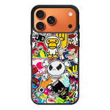 Stickerbomb Graffiti Art Collage Cool iPhone 17 Pro Max Case