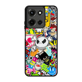 Stickerbomb Graffiti Art Collage Cool Motorola Moto G 5G 2025 Case DC6395
