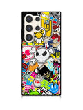 Stickerbomb Graffiti Art Collage Cool Samsung Galaxy S25 Ultra 5G Case