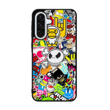 Stickerbomb Graffiti Art Collage Cool Samsung Galaxy A36 Case DC4114