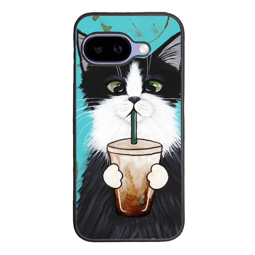 Cute Coffee Cat Google Pixel 10A Case