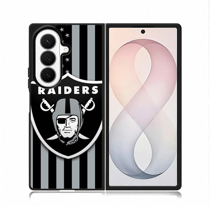 Oakland Raiders Samsung Galaxy Z Fold 8 Ultra Case DC1314