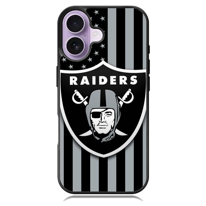 Oakland Raiders iPhone 16 Plus Case DC1314