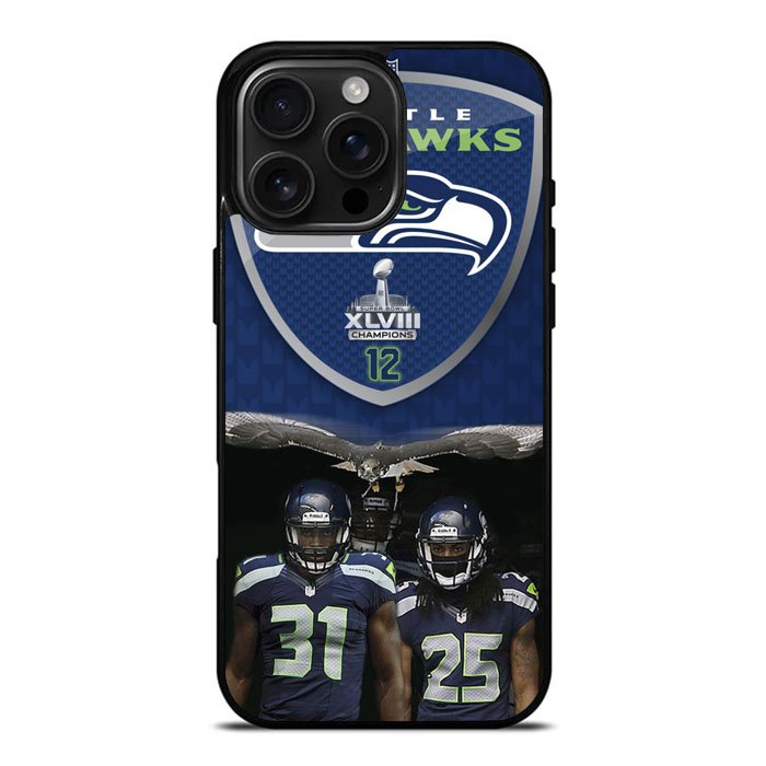 Seattle Seahawks iPhone 16 Pro Case DC1651