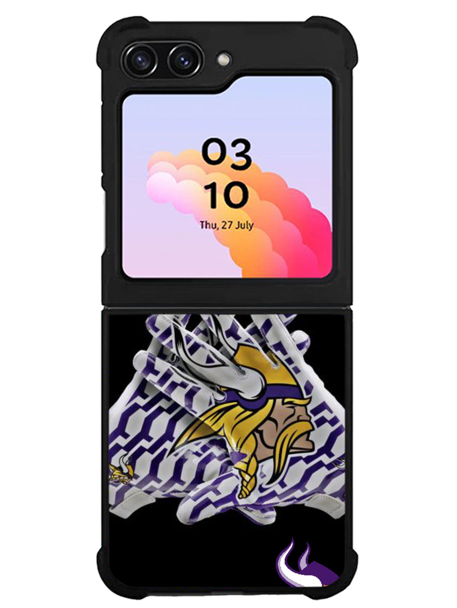 minnesota vikings 1st Samsung Galaxy Z Flip 5 5G 2023 Case