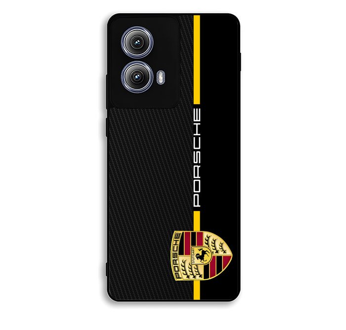 Porsche Stripe Carbon Motorola Moto Edge 2024 Case DC1838