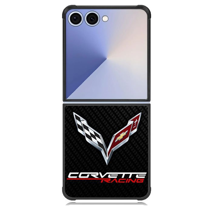 Corvette Logo Carbon Samsung Galaxy Z Flip 7 Case DC0387