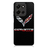 Corvette Logo Carbon Motorola Moto G Power 5G 2025 DC0387