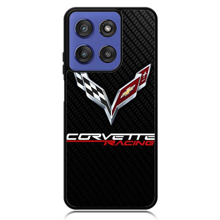 Corvette Logo Carbon Motorola Moto G Stylus 5G 2025 DC0387