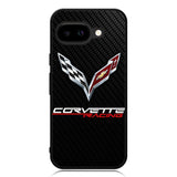 Corvette Logo Carbon Google Pixel 9A Case DC0387