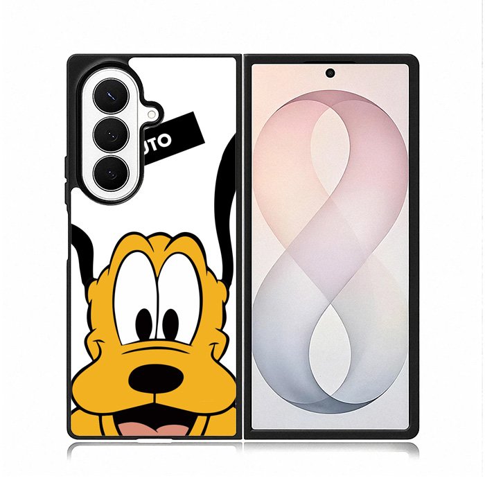 Pluto Disney Cartoon Samsung Galaxy Z Fold 8 Ultra Case