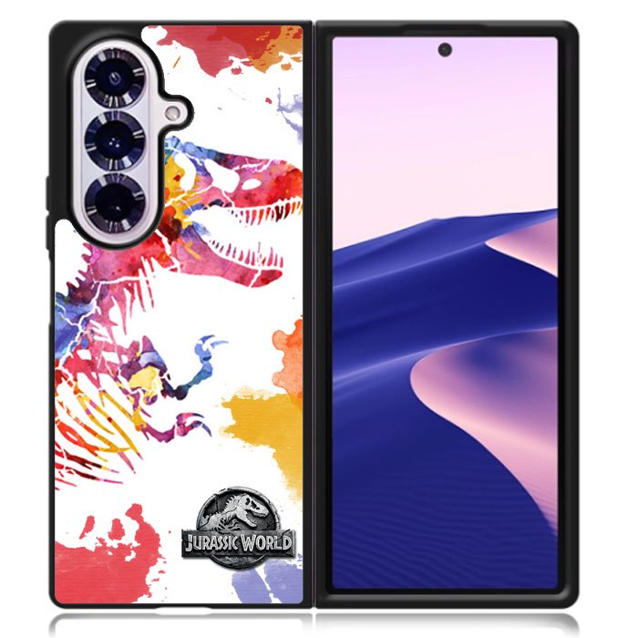 Jurassic World Art Samsung Galaxy Z Fold 7 Case DC0957