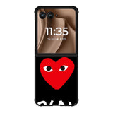 Comme Des Garcons Logo Motorola Moto RAZR Plus 2025 Case
