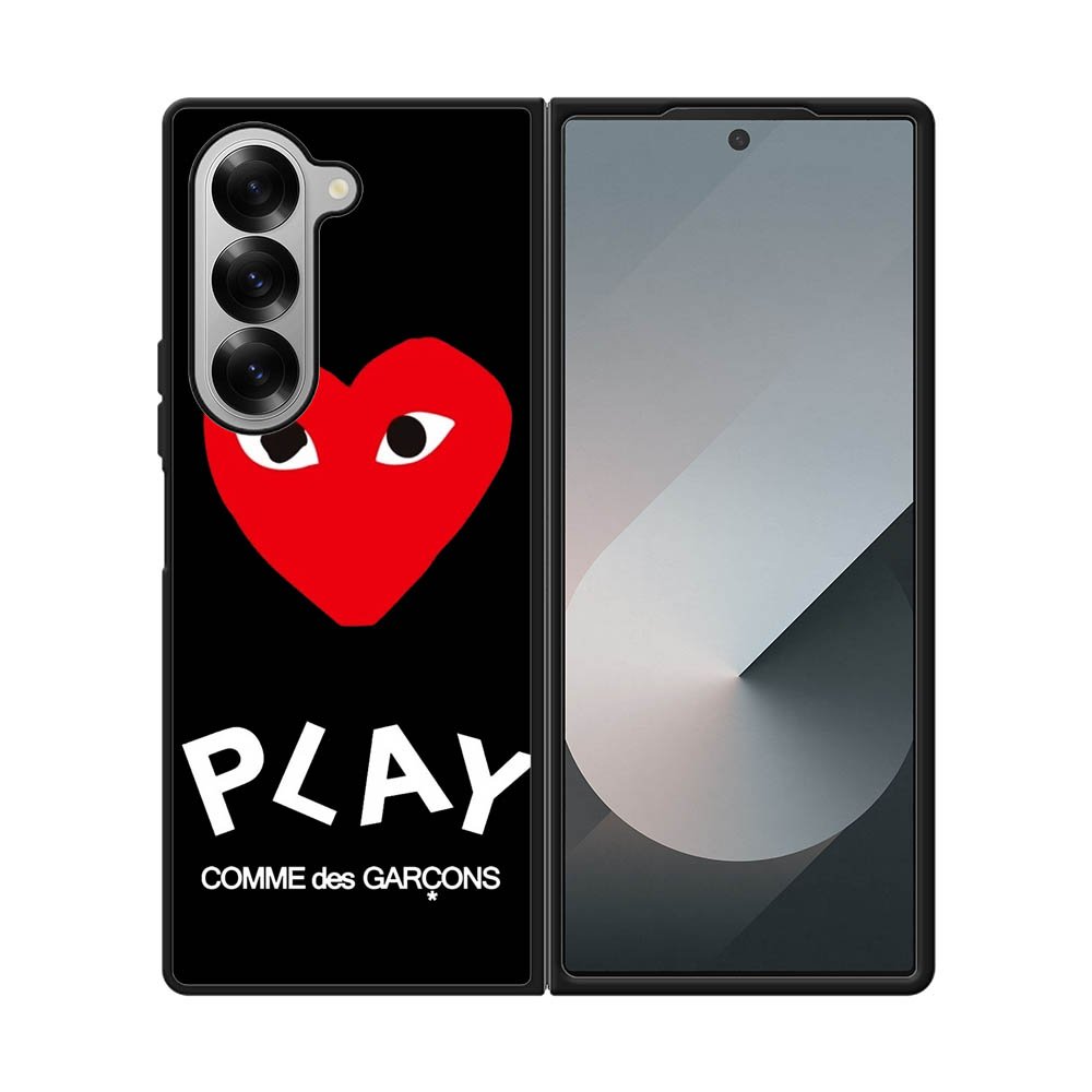 Comme Des Garcons Logo Samsung Galaxy Z Fold 7 5G Case