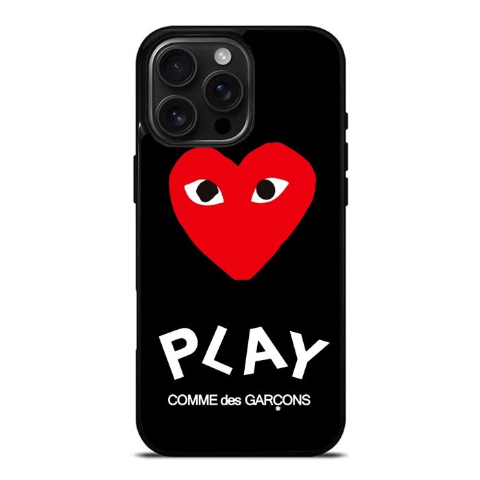 Comme Des Garcons Logo iPhone 16 Pro Max Case DC0378