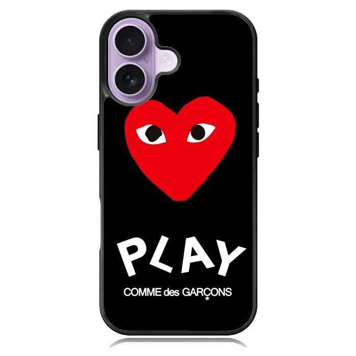 Comme Des Garcons Logo iPhone 16 Case DC0378