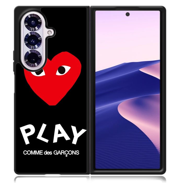Comme Des Garcons Logo Samsung Galaxy Z Fold 7 Case DC0378