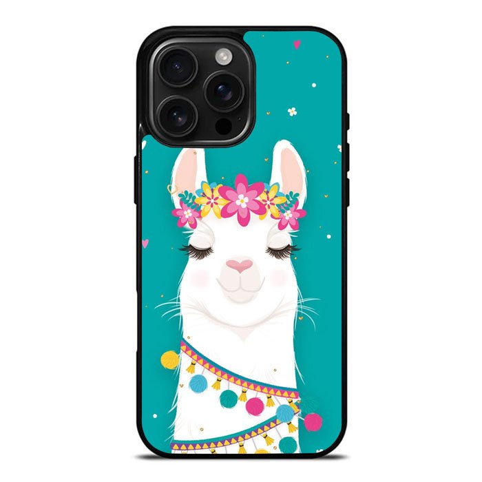Llama iPhone 16 Pro Case DC1047