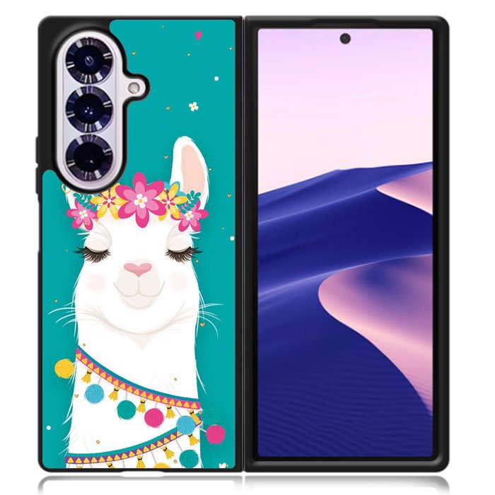 Llama Samsung Galaxy Z Fold 7 Case DC1047