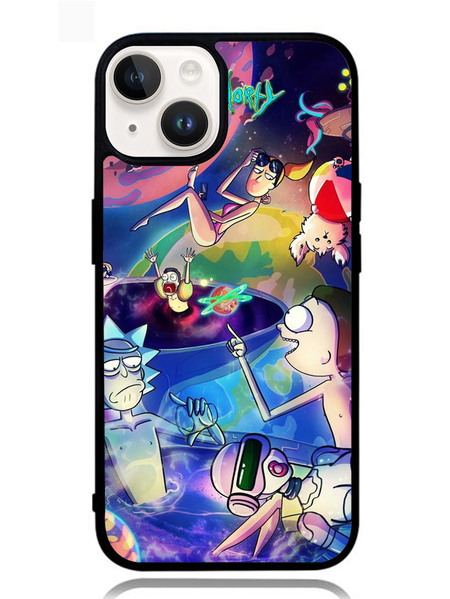 rick and morty fan art Google iPhone 14 Plus Case BLN1631