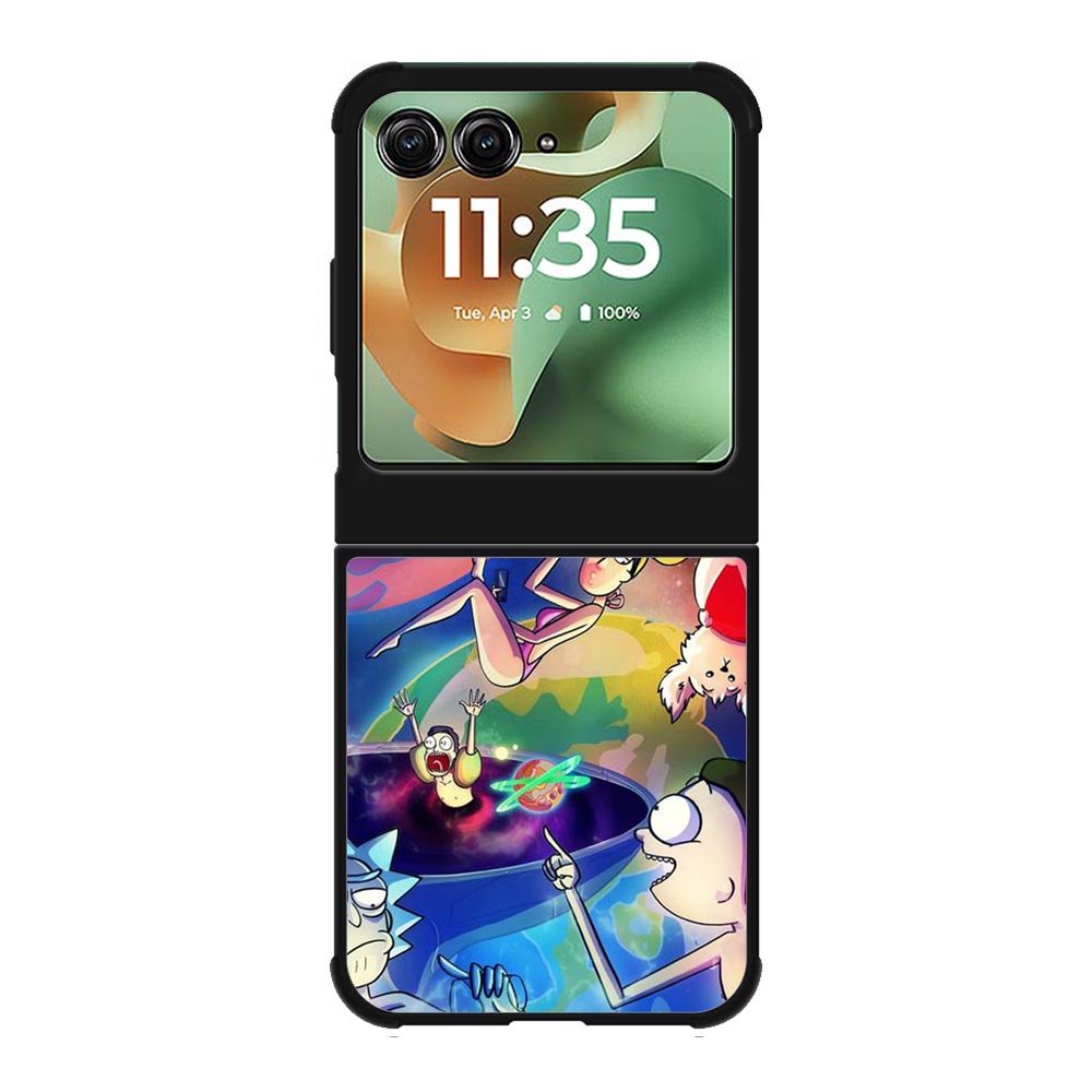 Rick And Morty Fan Art Motorola Moto RAZR 2025 Case