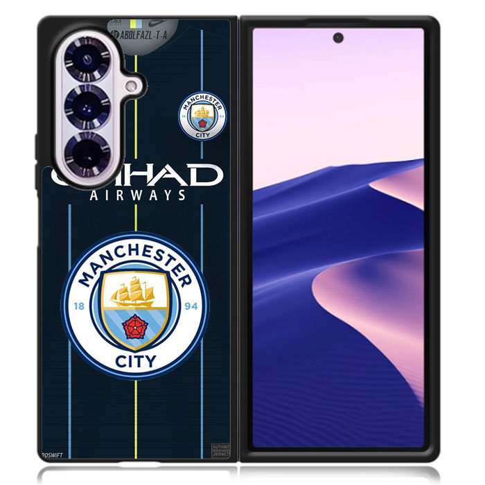 Manchester City Samsung Galaxy Z Fold 7 Case DC1079