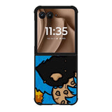 Cookie Monster Motorola Moto RAZR Plus 2025 Case